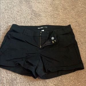 Black Pixie Shorts